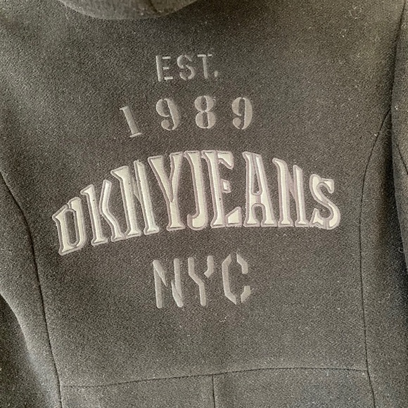 DKNY Jeans Black coat - Picture 6 of 10